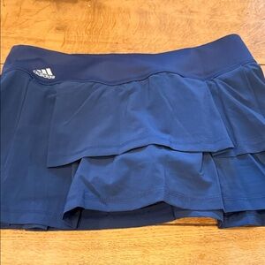Adidas Blue Tiered Skirt